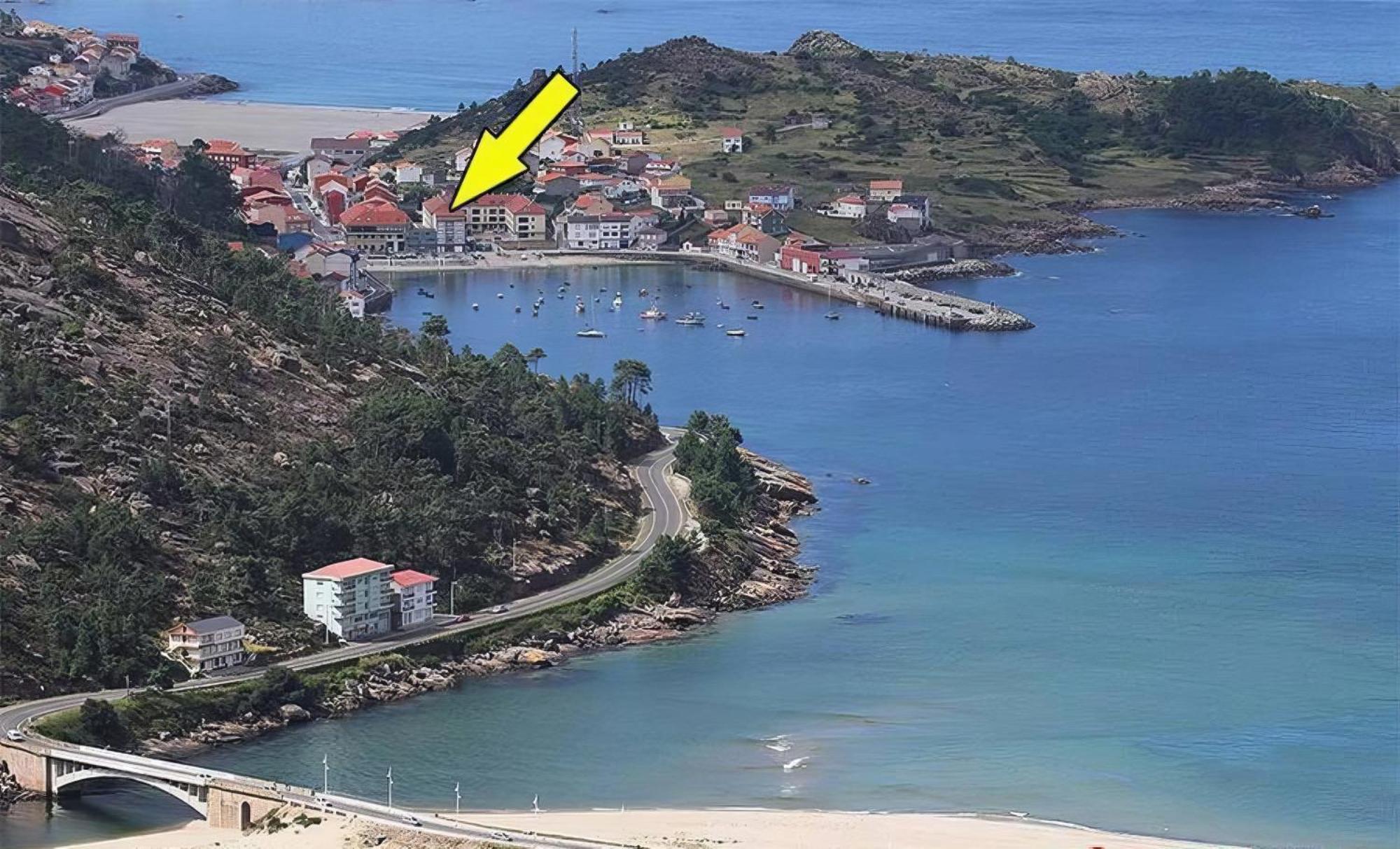 Acogedor Atico A Pie De Mar Y Montana. Leilighet O Pindo Eksteriør bilde