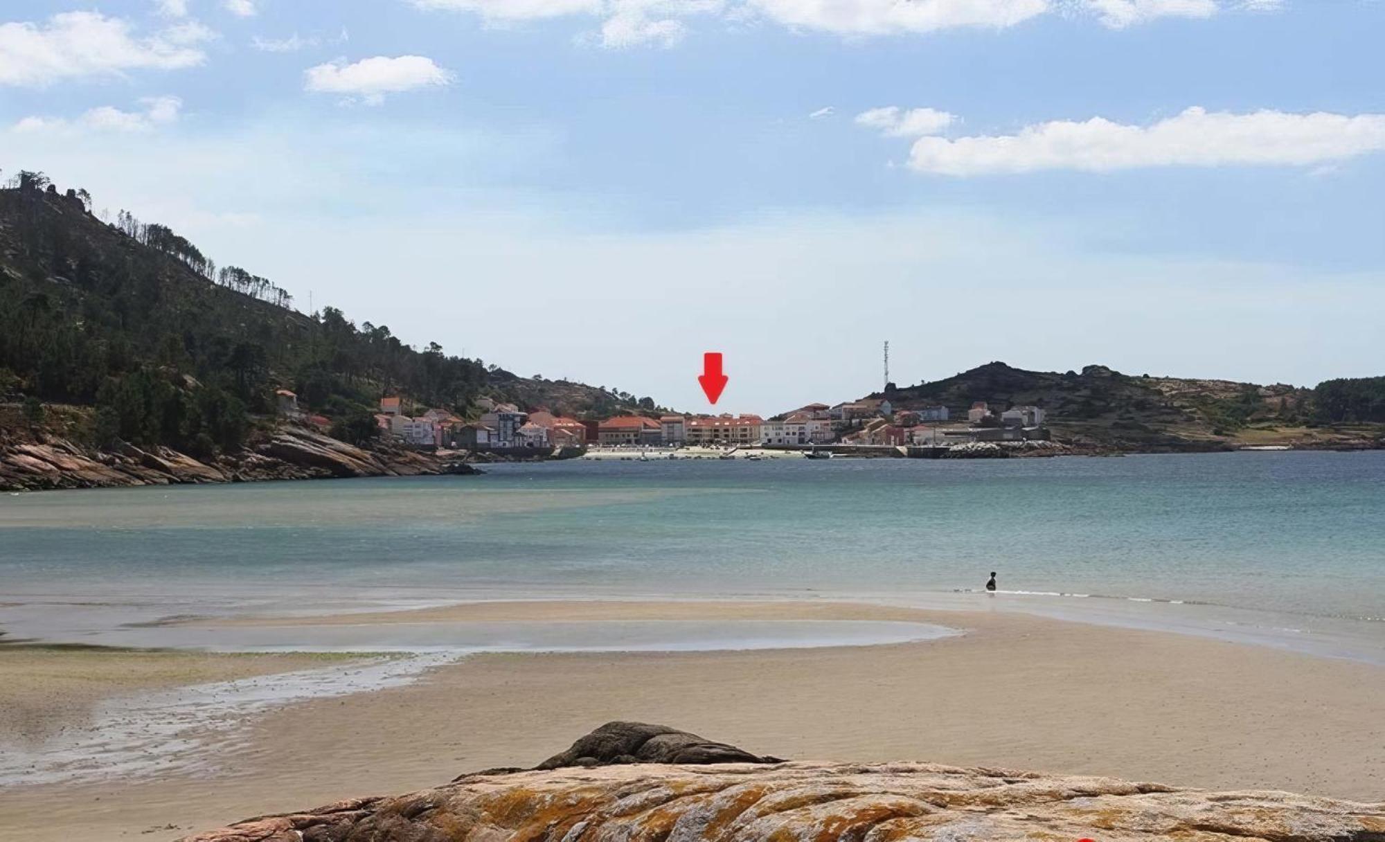 Acogedor Atico A Pie De Mar Y Montana. Leilighet O Pindo Eksteriør bilde